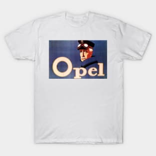 OPEL Automobiles by Hans Rudi Erdt 1911 Vintage German Plakatstil Style Advertisement T-Shirt